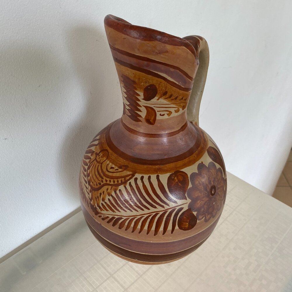 Clay Terra-Cotta Jug / Pitcher - Picture 6 of 7